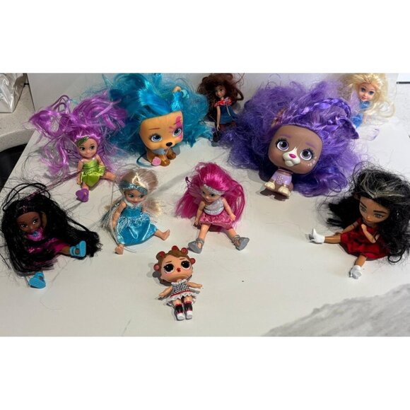 Doll Kids Bundle Mini Doll Collection Toys Multi Color Size OS - Picture 1 of 10
